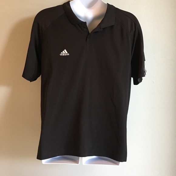 adidas Other - Men’s Adidas Black Polo Shirt XL